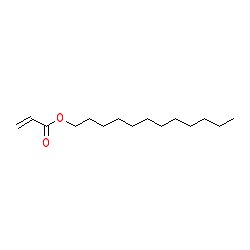 Strukturformel von Dodecylacrylat